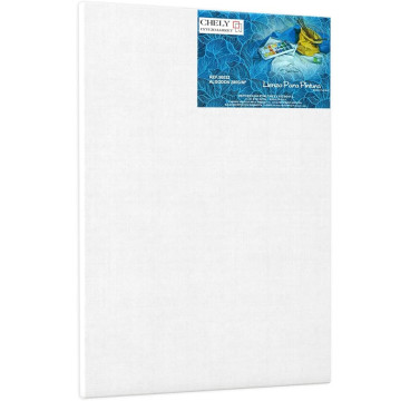 PACK 5 Lienzos Para Pintar 30x40 CM Bastidor Madera 16 MM Algodón Blanco Preimprimado Profesional Para Acrílico Óleo