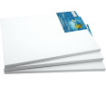 PACK 5 Lienzos Para Pintar 30x40 CM Bastidor Madera 16 MM Algodón Blanco Preimprimado Profesional Para Acrílico Óleo