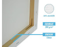 Lienzos Para Pintar 20x25 CM Pack 2 Unidades Bastidor Madera 16 MM Algodón