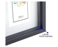 Chely Intermarket | Marcos con Profundidad 15x15cm (Medida Interior de paspartú 10x10cm) (Negro) MOD-3503