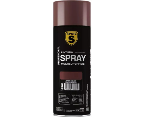 Pintura Spray 400ml,Color Marrón Tabaco Brillo 8561  SPSIL