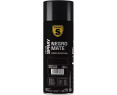 SPSIL Pintura Spray 400ml, ( Negro Mate 8576, Paquete de 1 )Spray Acrílico para Metal / Madera / Plástico