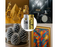 SPSIL Pintura Spray Metalizado 400ml,( Cromo Oro8599 , Paquete de 1 ),
