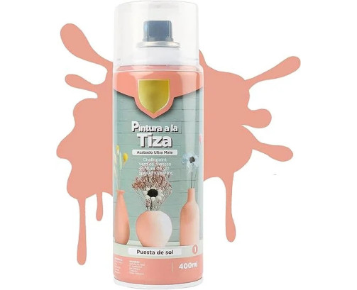 Pintura Spray a la Tiza Color Pastel Acabado Ultra Mate - Puesta del Sol 400ml SPSIL T-001
