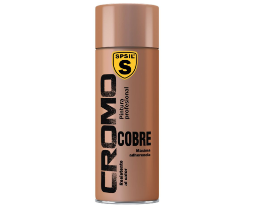 Spray Especial Cromo Cobre Multicolor Profesional 400ml Adecuado Metal Madera y Plástic-8570