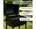 Spray Alta Temperatura color Aluminio 400 ml - Resistencia hasta 600 C - Color (Negro) 8905