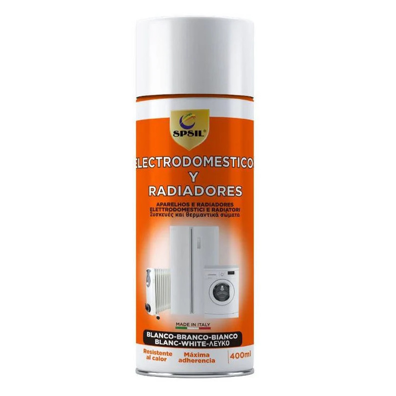 Pintura Spray Radiador Blanco 400 Ml -spsil- 8821