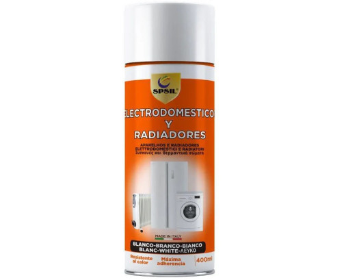 Pintura Spray Radiador Blanco 400 Ml -spsil- 8821