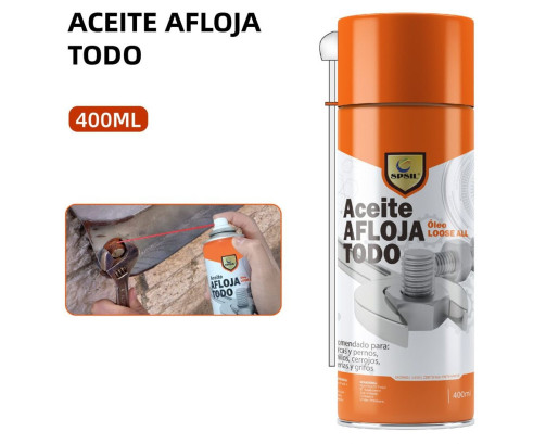Aceite aflojatodo en Spray, Transparente - 400 ml