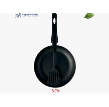 Sartenes Llanas Aluminio para inducción | Revestimiento Antiadherente 18-28cm