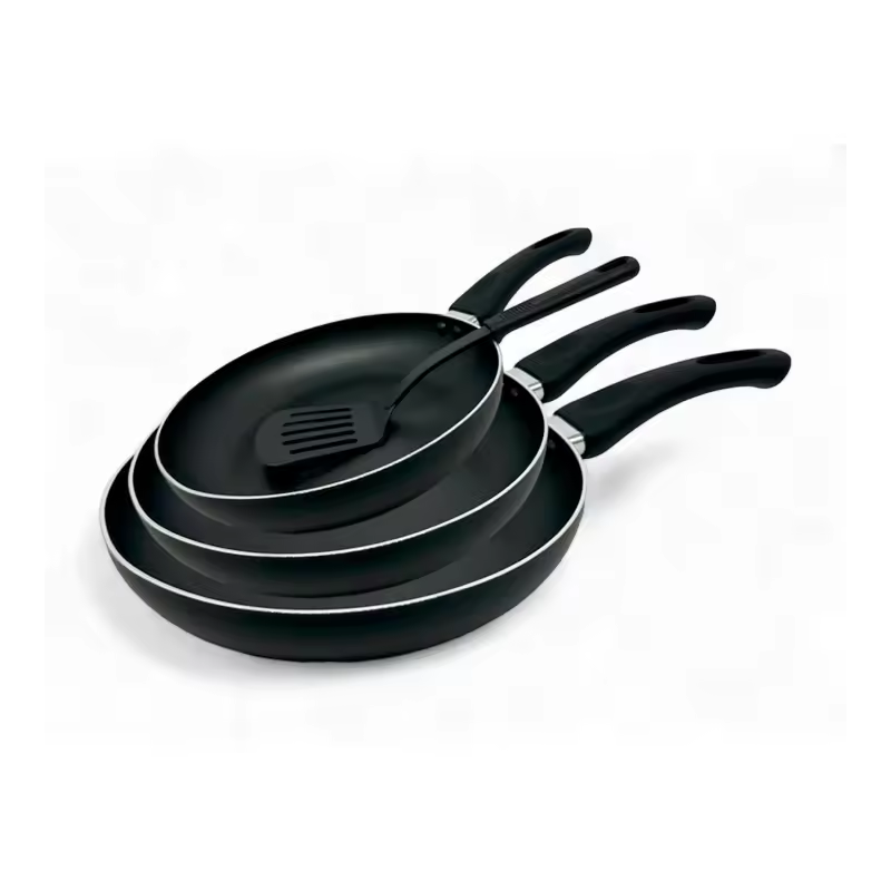 Sartenes Llanas Aluminio para inducción | Revestimiento Antiadherente 18-28cm