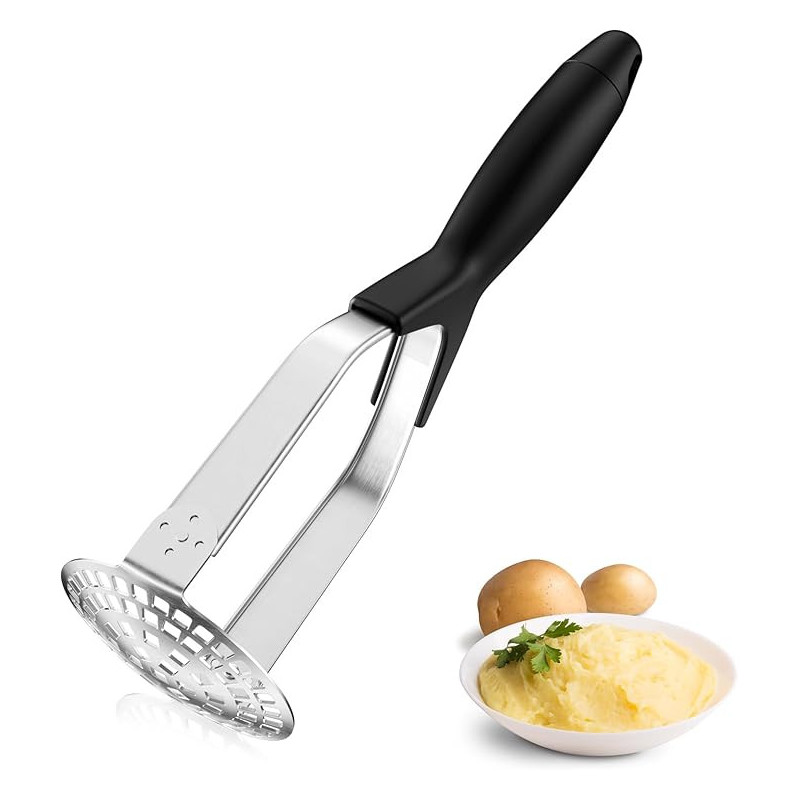 Machacador de Patatas de Acero Inoxidable