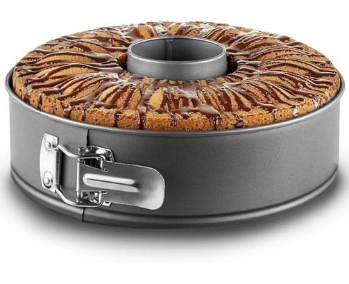 Bizcochera 2 en 1 - Molde Desmontable - Doble Fondo - Antiadherente - Ø 26 cm
