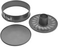 Bizcochera 2 en 1 - Molde Desmontable - Doble Fondo - Antiadherente - Ø 26 cm