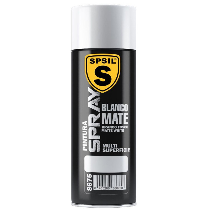 Pintura Spray Multisuperficie - 200ml （Blanco Mate）