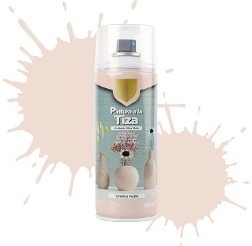 Pintura en Spray Ultra Mate a la Tiza, Chalk Paint Spray, Ideal para Metal,Madera y Cerámica,400ML -T-014