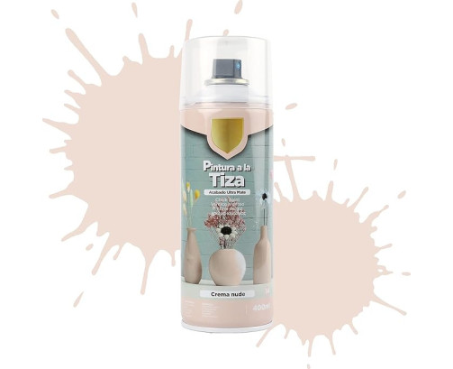 Pintura en Spray Ultra Mate a la Tiza, Chalk Paint Spray, Ideal para Metal,Madera y Cerámica,400ML -T-014
