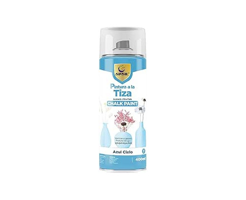 Pintura a la Tiza Pastel en Spray color Azul Cielo 400ml -T-007