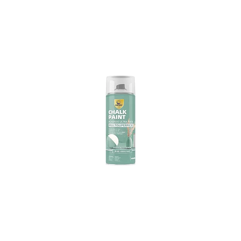 Pintura en Spray Efecto Tiza "Morandi" - Chalk Paint - Acabado Ultramate,Color Verde mar M-02