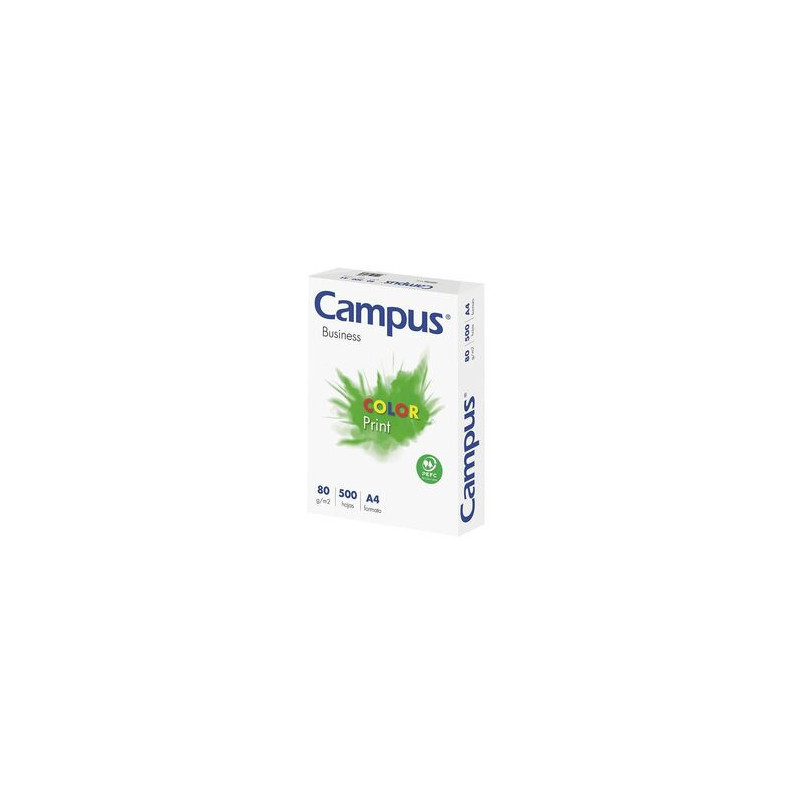 Papel a4 campus 80g 500 hojas blanco