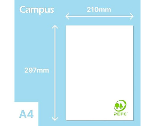 Papel a4 campus 80g 500 hojas blanco