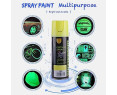 Pintura Spray Brilla en la Oscuridad Tinta luminiscente Multisuperficie Verde 200ml-SPSIL PE011-1