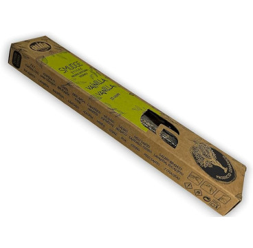 Incienso Orgánico AUM Fragances - Hecho a Mano en India con Ingredientes Naturales - Ecológico (Vainilla)