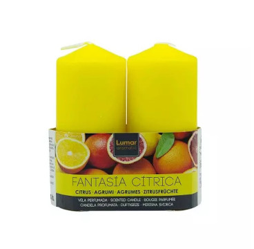 Pack 2 Velas Tacos Perfumada Cítrica