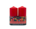Pack 2 Vela Taco Perfumada Frutas del Bosque