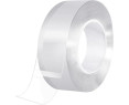 1.5M x 30mm Cinta adhesiva de Doble Cara Extra fuerte - Cinta Doble Cara Extrafuert Sin Dejar Rastro Transparente Removible