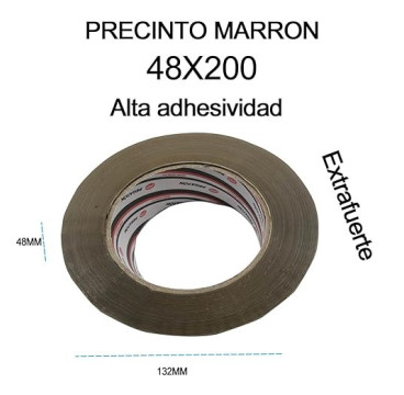 Cinta Embalaje Cinta Adhesiva Pack de 6Rollo (48mm 200m) para Embalar Paquetes y Cajas de Envíos y Mudanzas