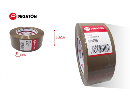 Cinta Embalaje Cinta Adhesiva Pack de 6Rollo (48mm 200m) para Embalar Paquetes y Cajas de Envíos y Mudanzas