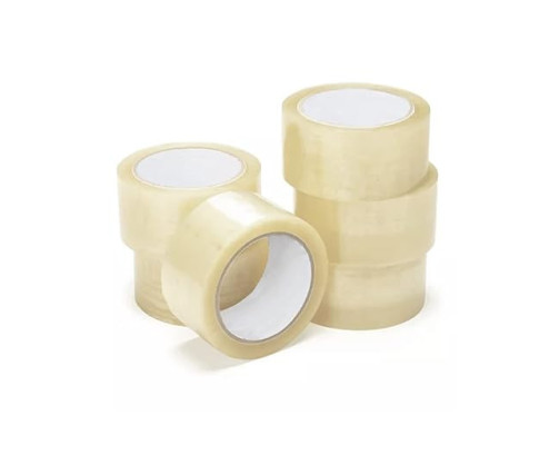 6 Rollos de Cinta de Embalaje Transparente de 48mm x 150m