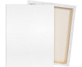 Lienzo Blanco para Pintar 30 x 40 cm, 100% algodón, Grosor 1,5 cm