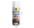 Pintura spray plastica Blanco Mate-PE025-1 sin rodillo