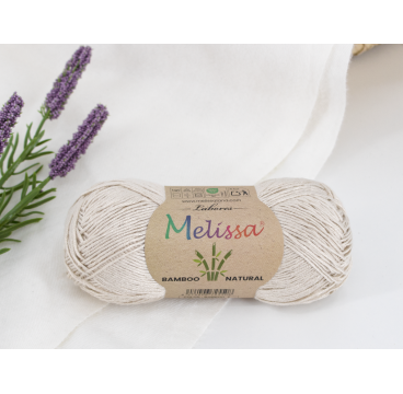 Lana Bamboo Bambú 100% natural BEIGE -2