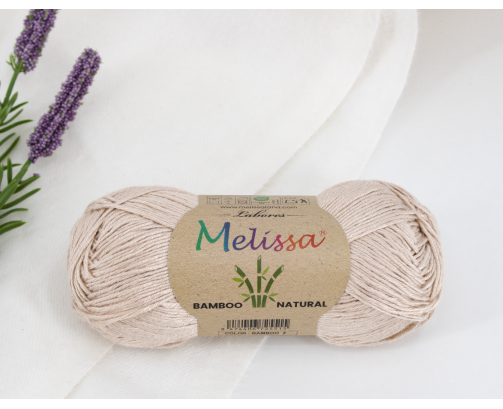 Lana Bamboo Bambú 100% natural BEIGE-3