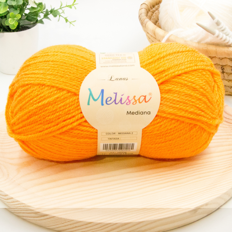 Lana Mediana Naranja -2 Lana Mediana Naranja -2