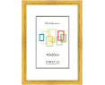 CHELY INTERMARKET | Marco de Fotos MOD-254 Hecho de Madera, (Dorado, 40x60cm)