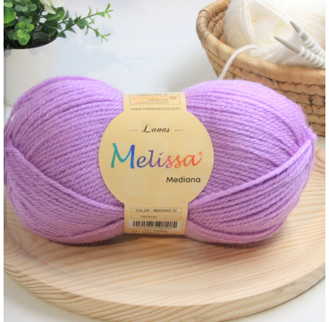 Lana Mediana acrílico VIOLETA-23