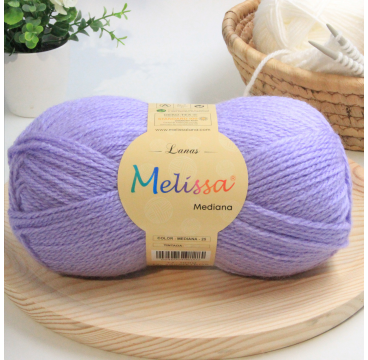 Lana Mediana acrílico Violeta -25