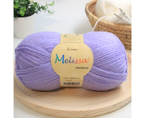 Lana Mediana acrílico Violeta -25