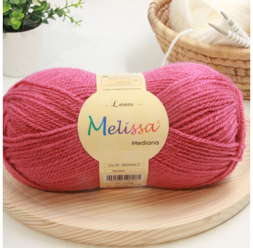 Lana acrílico Mediana Fuchsia 27