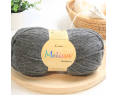 Lana Mediana Gris Melange -39