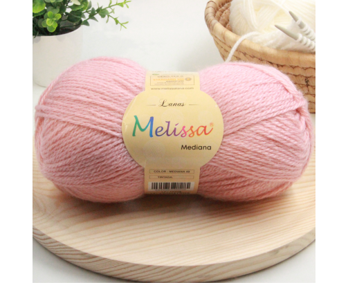 Lana Mediana Rosa Pastel -49