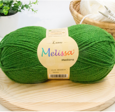 Lana Mediana Verde Navidad 54