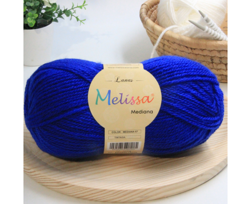 Lana Mediana Azul -67