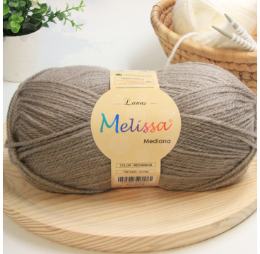 Lana Mediana Beige Melange 69