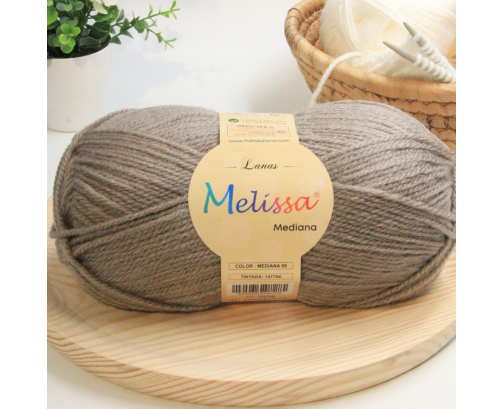 Lana Mediana Beige Melange 69