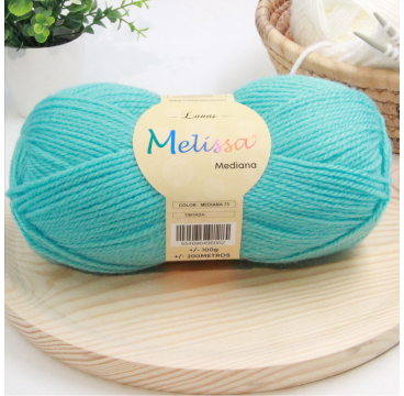 Lana Mediana Turquesa 73